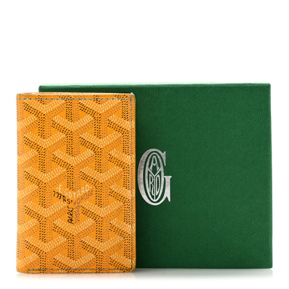 Goyard Goyardine Saint Pierre Card Holder Yellow 11 of 11