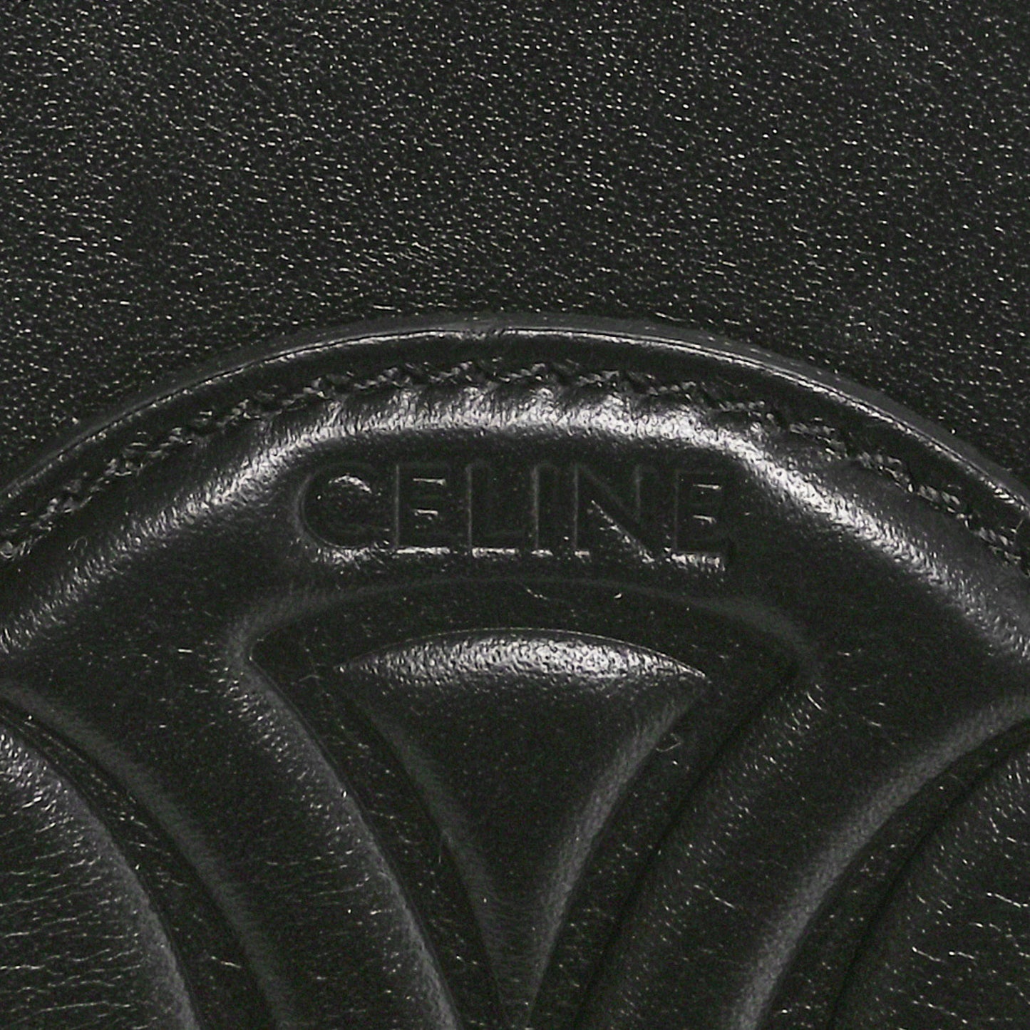 Smooth Calfskin Cuir Triomphe Camera Shoulder Bag Black