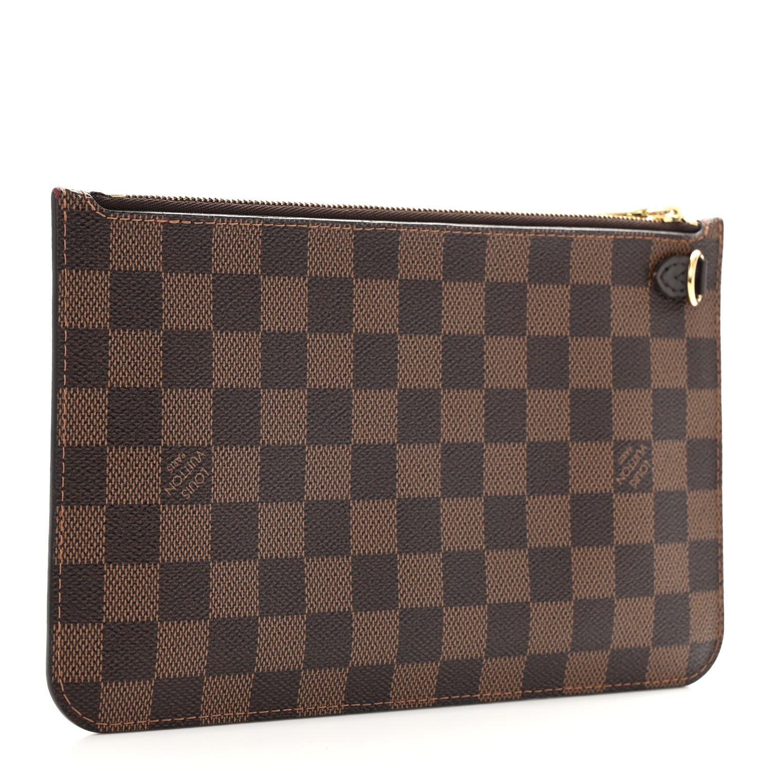 Louis Vuitton Damier Ebene Neverfull MM GM Pochette 3 of 9