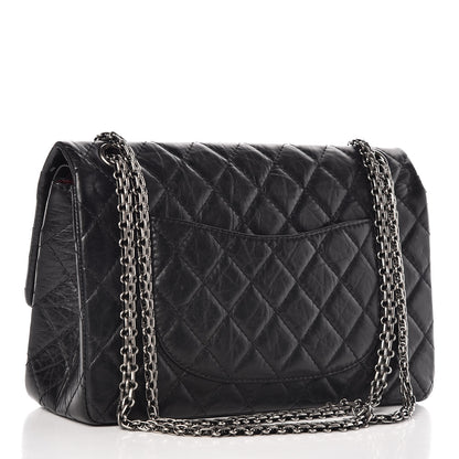 Chanel Aged Calfskin Quilted 2.55 Reissue 226 Flap Black 3 of 12