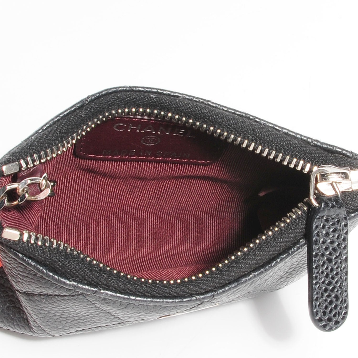 Chanel Caviar Key Holder Case Black 8 of 8