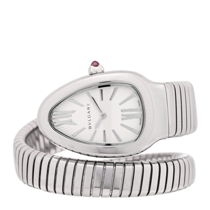 Bulgari Stainless Steel 35mm Serpenti Tubogas Quartz Watch 2 of 4