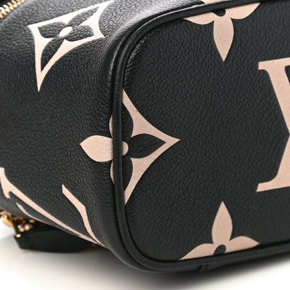 Louis Vuitton Empreinte Monogram Giant Vanity PM Black Beige 8 of 9