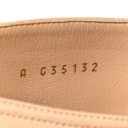Chanel Lambskin Logo Cap Toe Short Boots 37.5 Beige Black 6 of 8