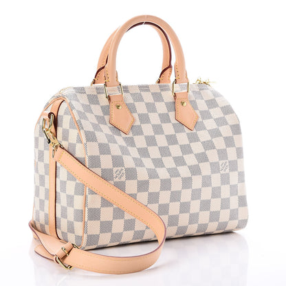 Louis Vuitton Damier Azur Speedy Bandouliere 25 4 of 9