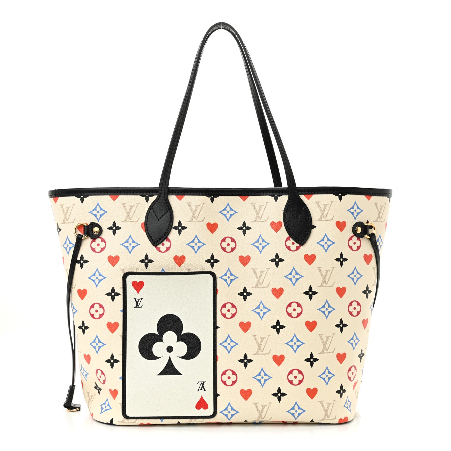 Louis Vuitton Game On Neverfull MM White 1 of 10