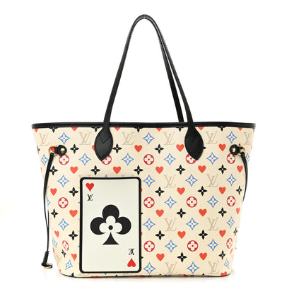 Louis Vuitton Game On Neverfull MM White 1 of 10