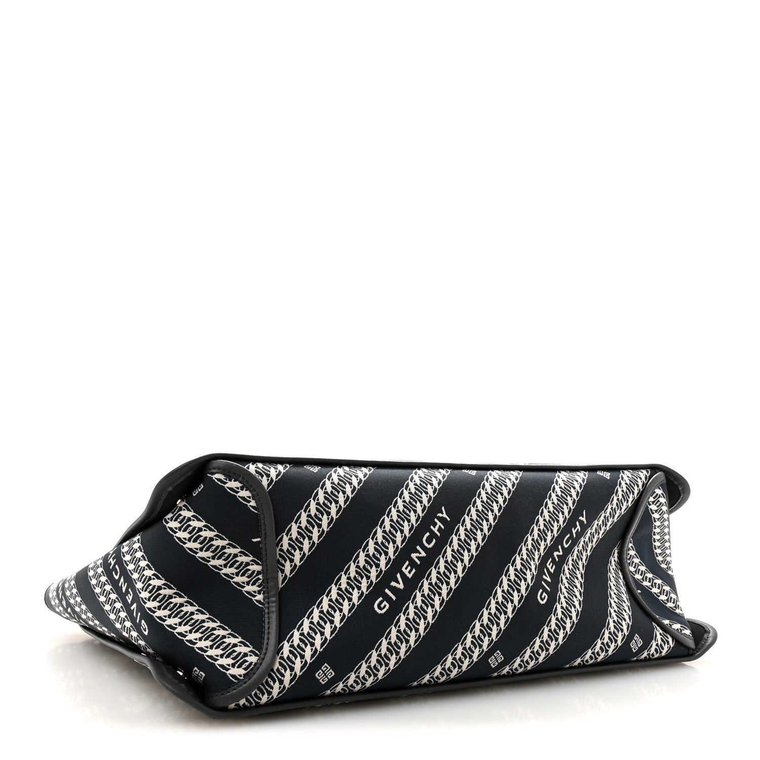 Givenchy Canvas Jacquard Medium Bond Tote Oil Blue 5 of 11