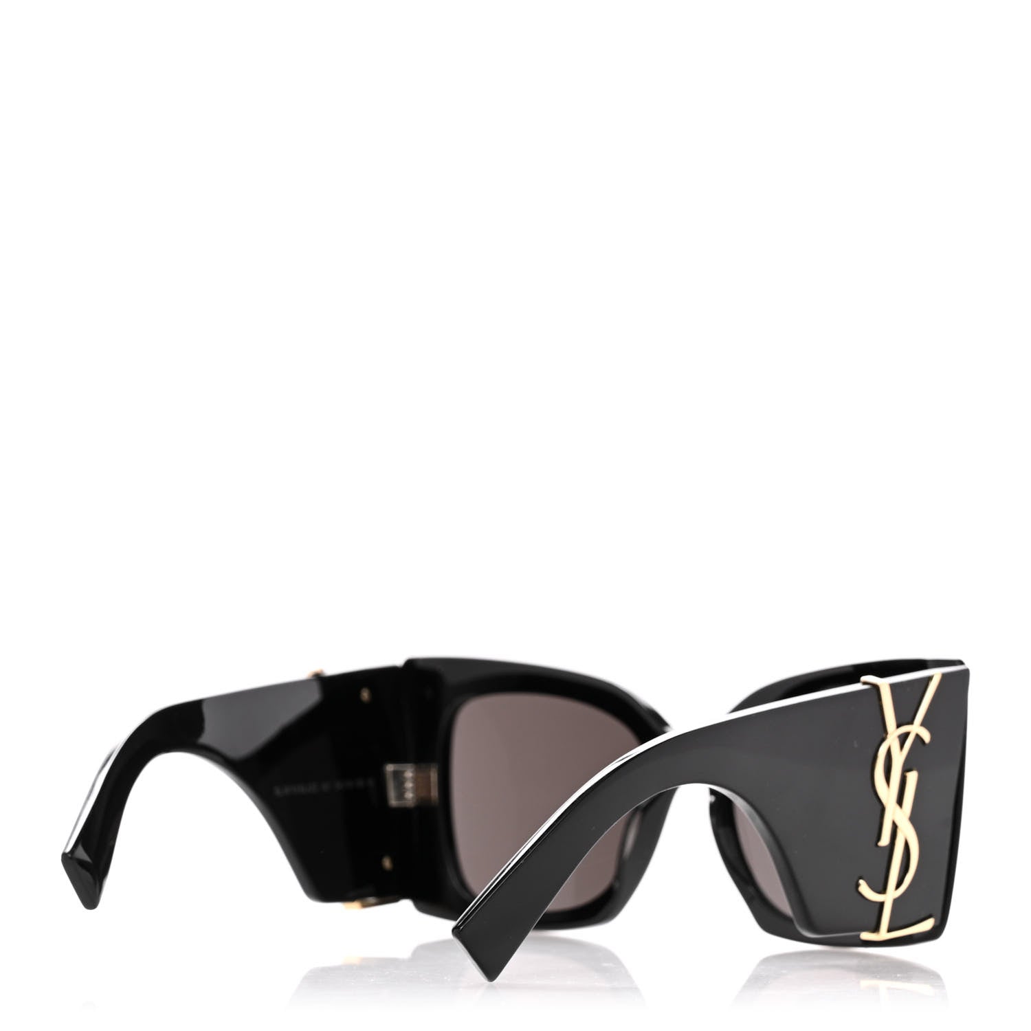Saint Laurent Acetate Blaze Sunglasses SL M119 Black 4 of 8