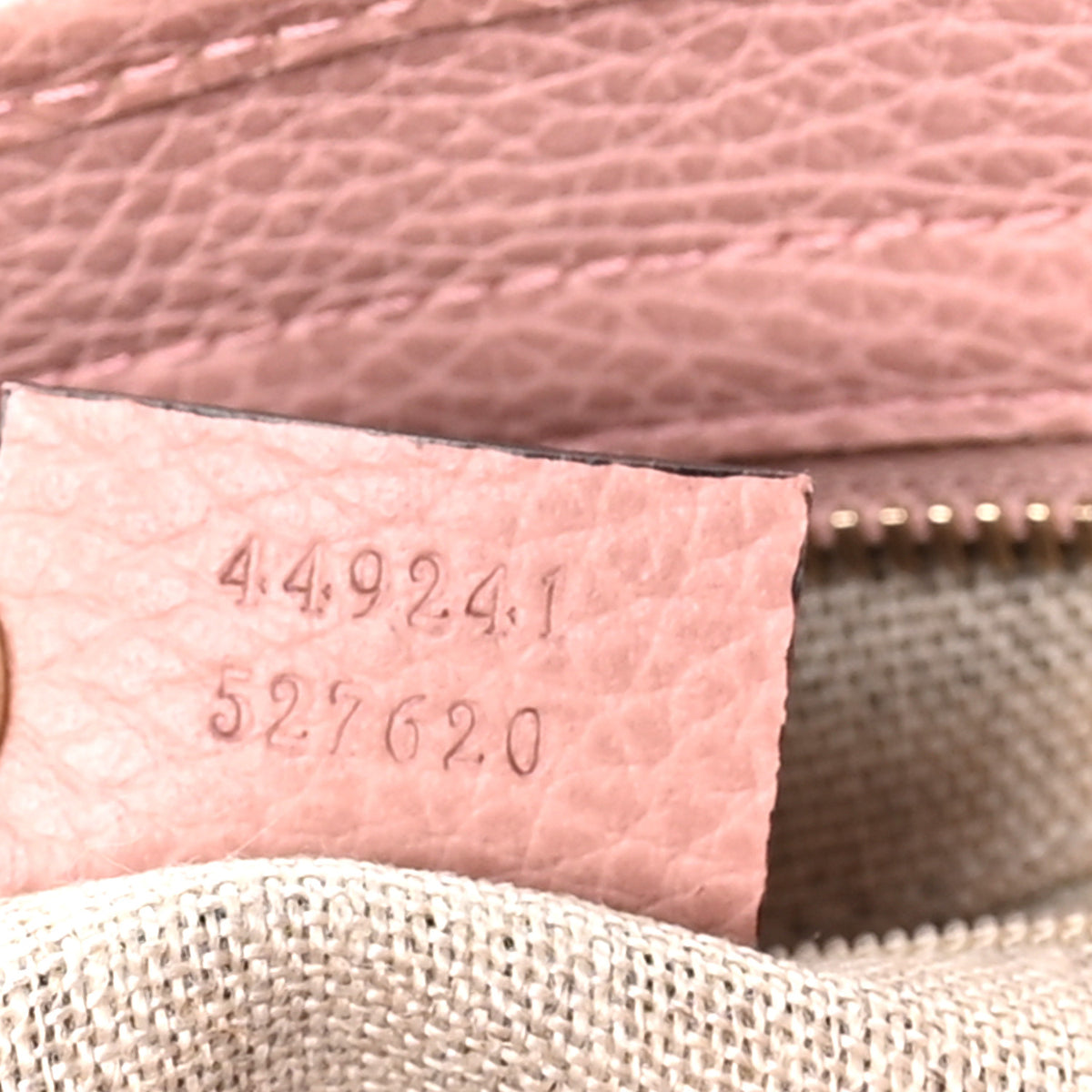Gucci Monogram Small Bree Tote Beige Soft Pink 6 of 10