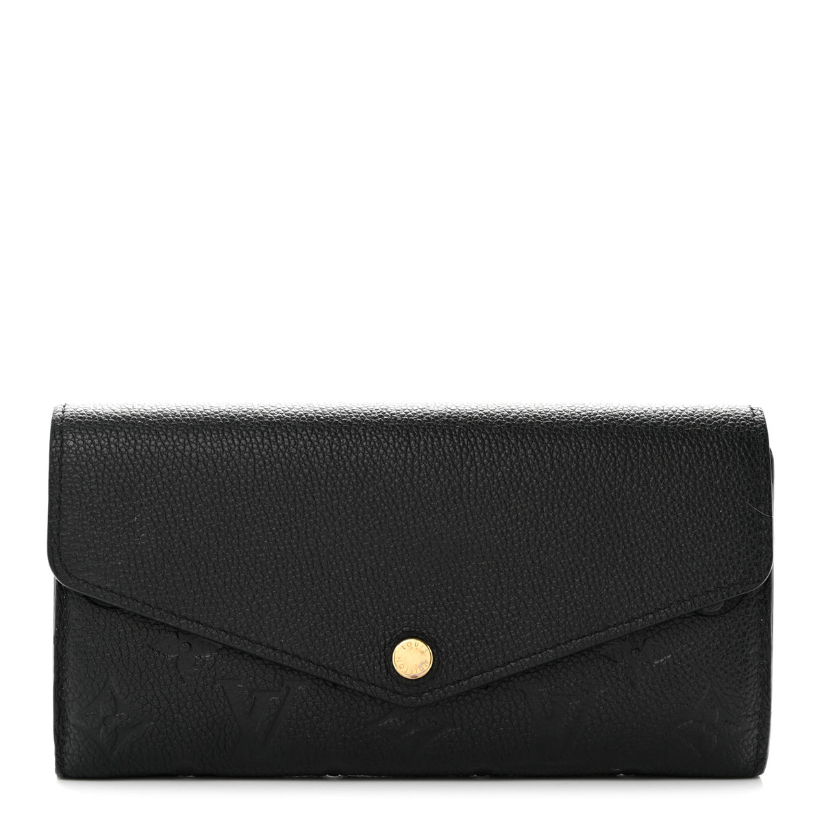 Louis Vuitton Empreinte Sarah Wallet NM Black 1 of 6