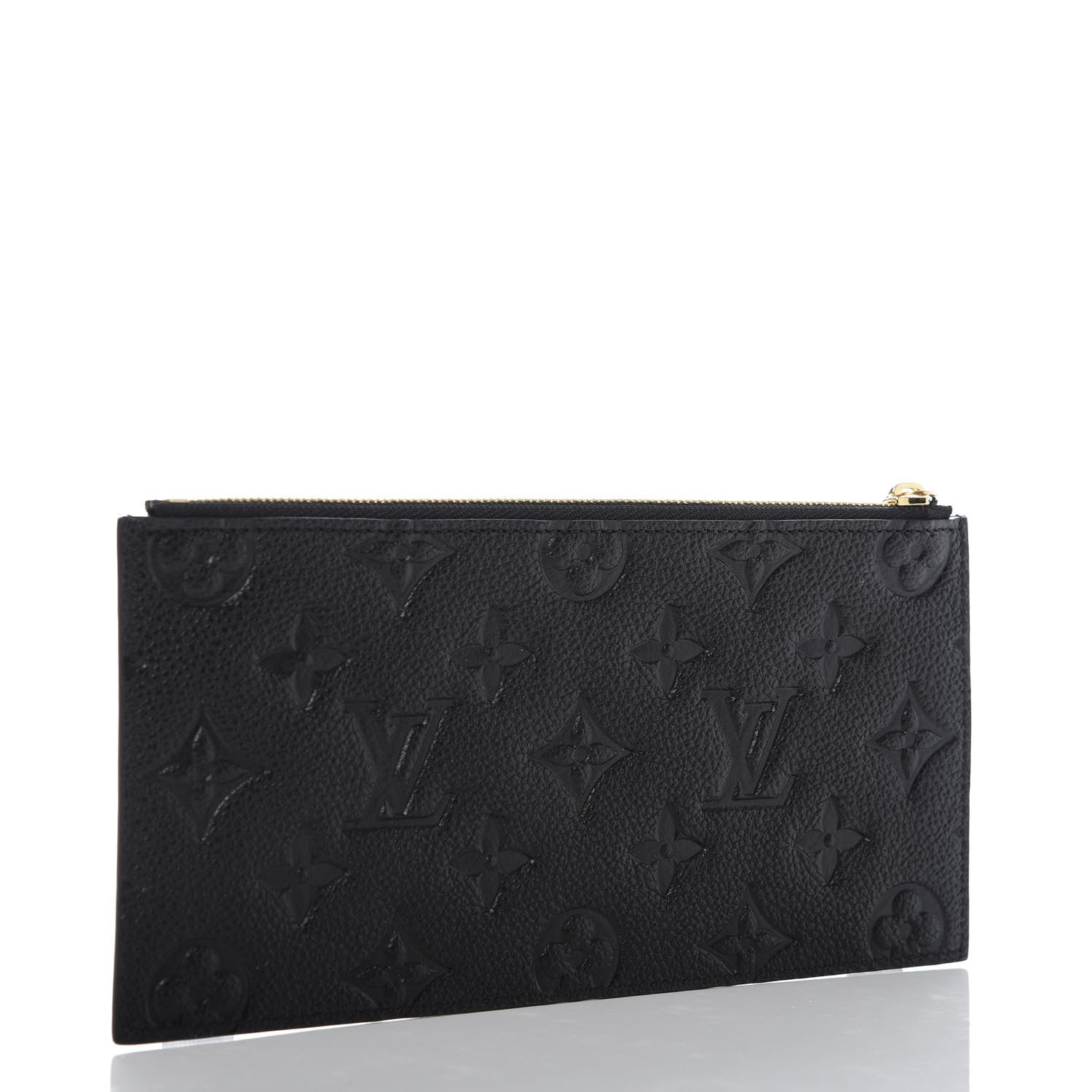 Louis Vuitton Empreinte Felicie Chain Wallet Zippered Insert Black 3 of 6