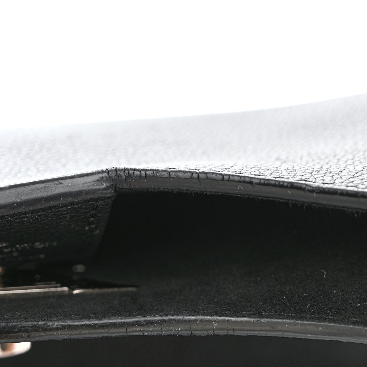 Calfskin Lockme Hobo Black