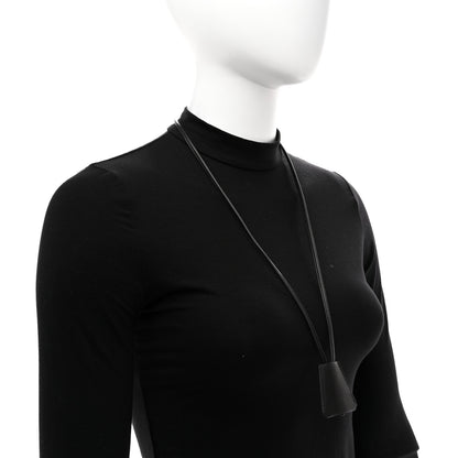 Hermes Swift Clochette Long Necklace Black 2 of 6