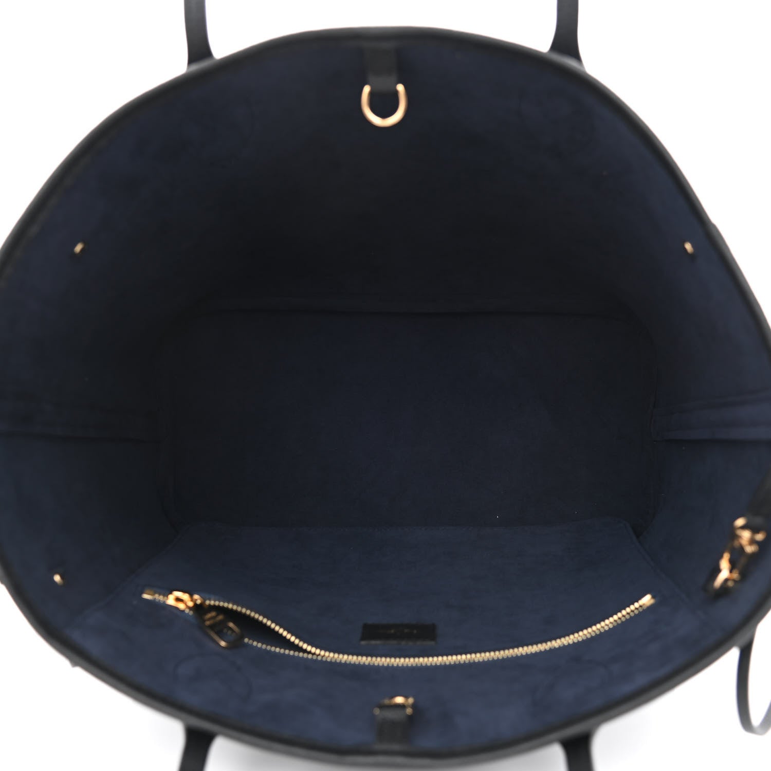 Louis Vuitton Empreinte Monogram Giant Neverfull MM Black 6 of 11
