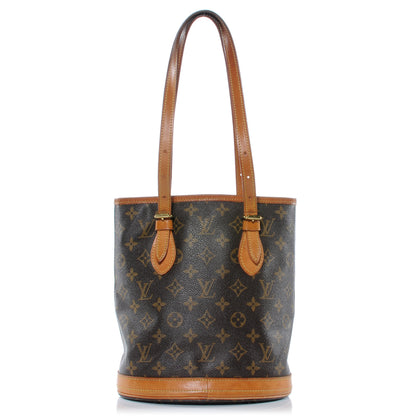 Louis Vuitton Monogram Petit Bucket 23 1 of 8
