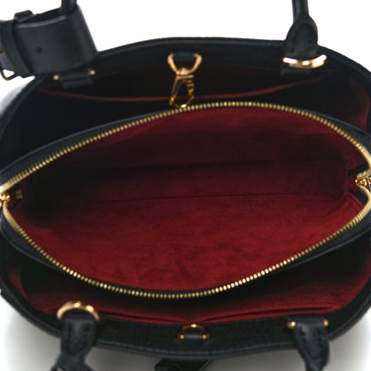 Louis Vuitton Empreinte Monogram Giant Montaigne BB Black Beige 5 of 9