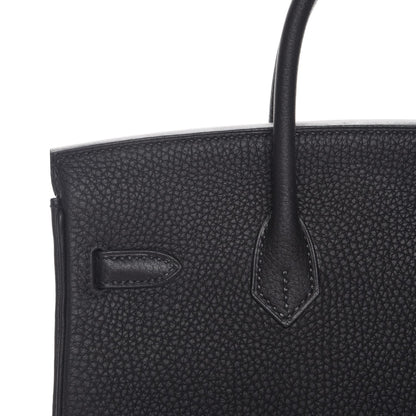 Hermes Togo Birkin 25 Black 10 of 27
