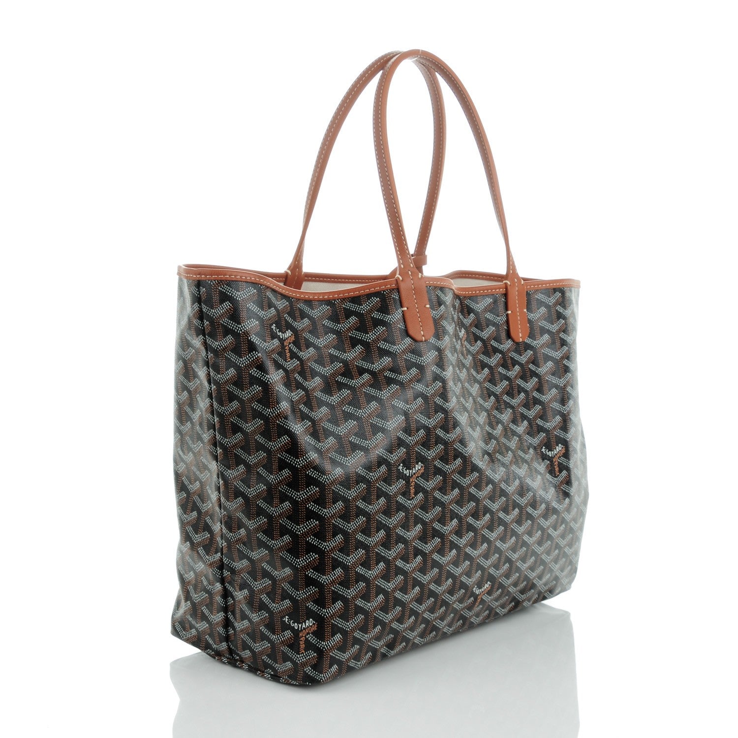 Goyard Goyardine Saint Louis PM Black Gold 4 of 8