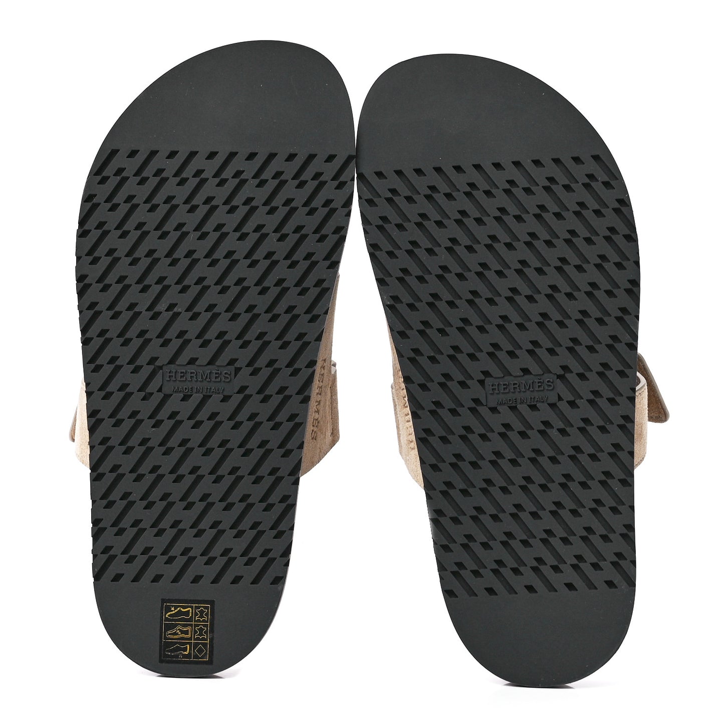 Suede Goatskin Womens Chypre Sandals 36 Beige Argile
