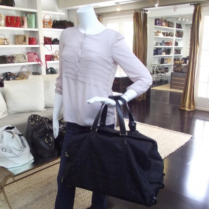 Chanel Nylon Travel Rolling Carry On 2 of 11