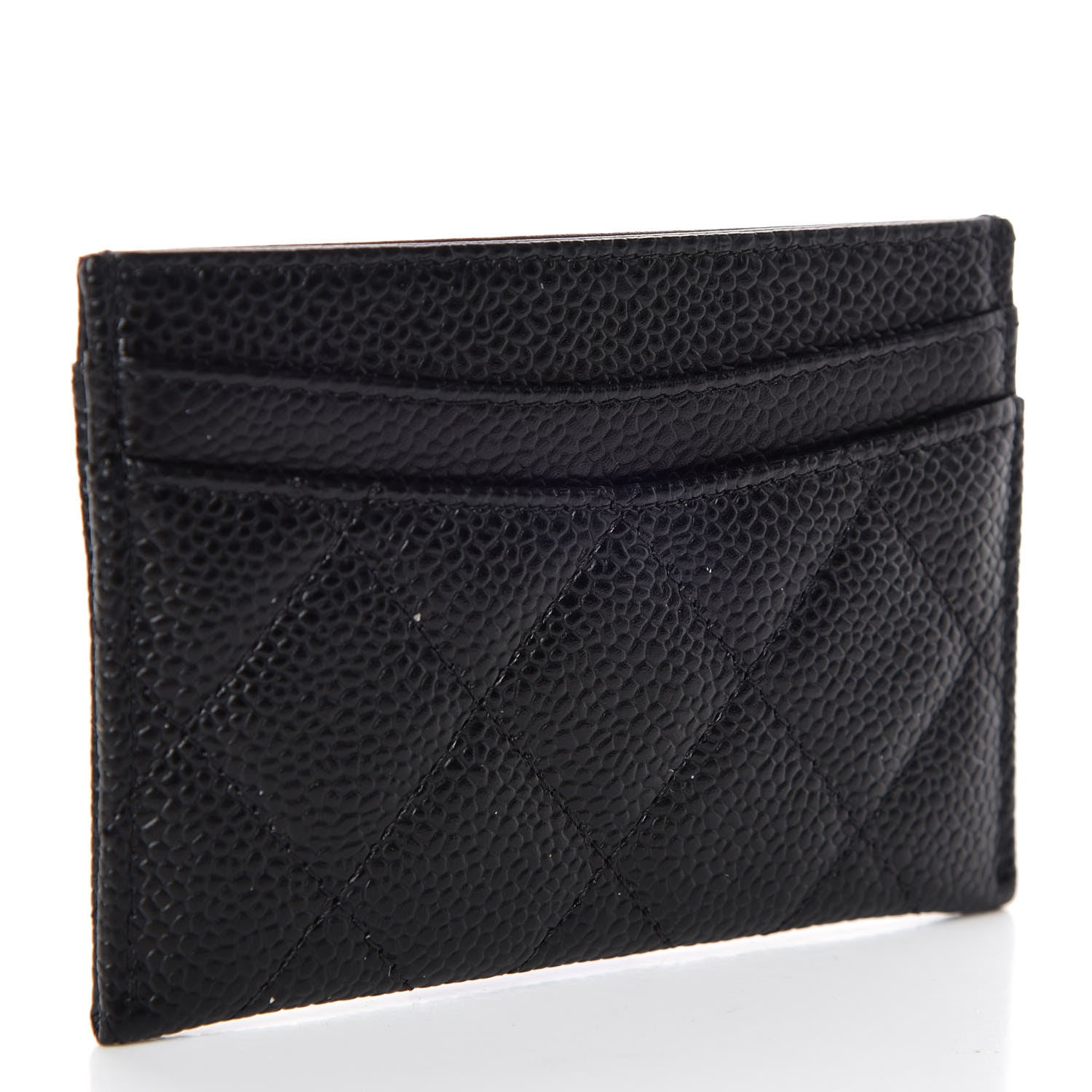 Chanel Caviar Quilted Card Holder Black 3 of 9