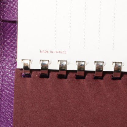 Hermes Epsom Vision II Agenda Cover with Refill Cyclamen 6 of 9