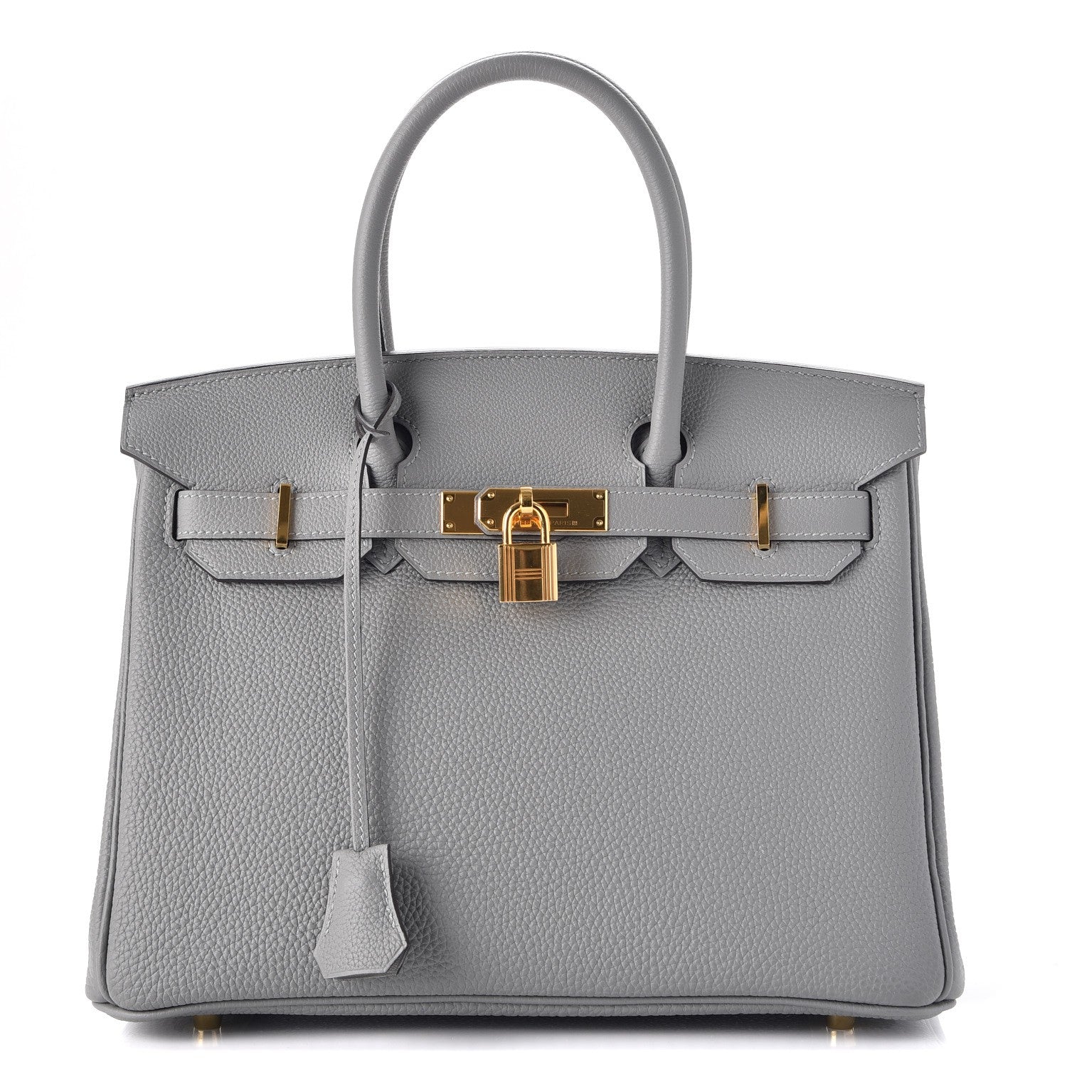 Hermes Togo Birkin 30 Gris Mouette 1 of 38