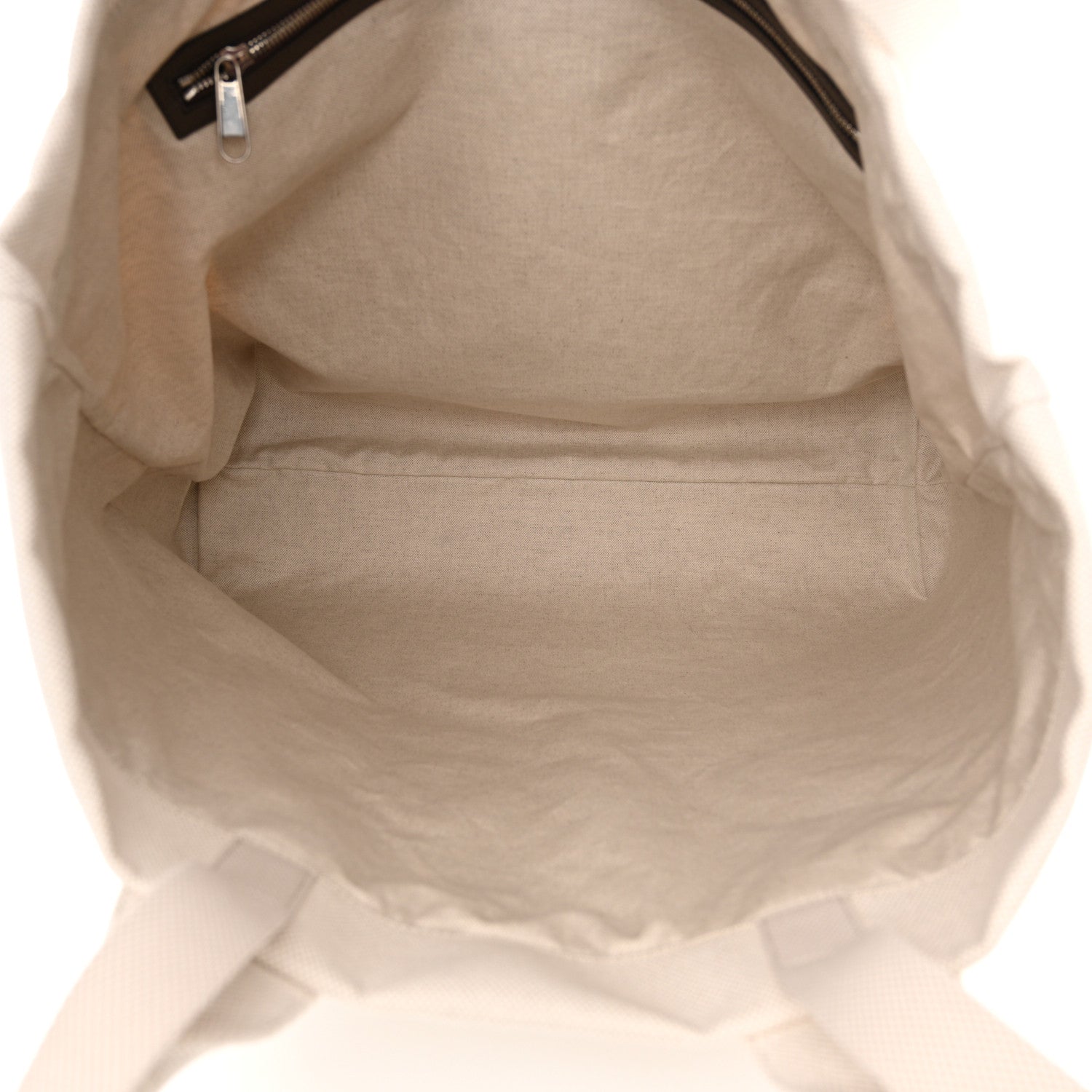 Gucci Canvas Logo Embossed Ophidia Tote Beige 5 of 10