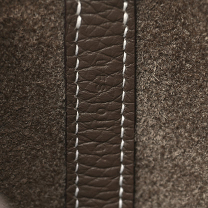 Hermes Taurillon Clemence Picotin Lock 18 PM Etoupe 7 of 12