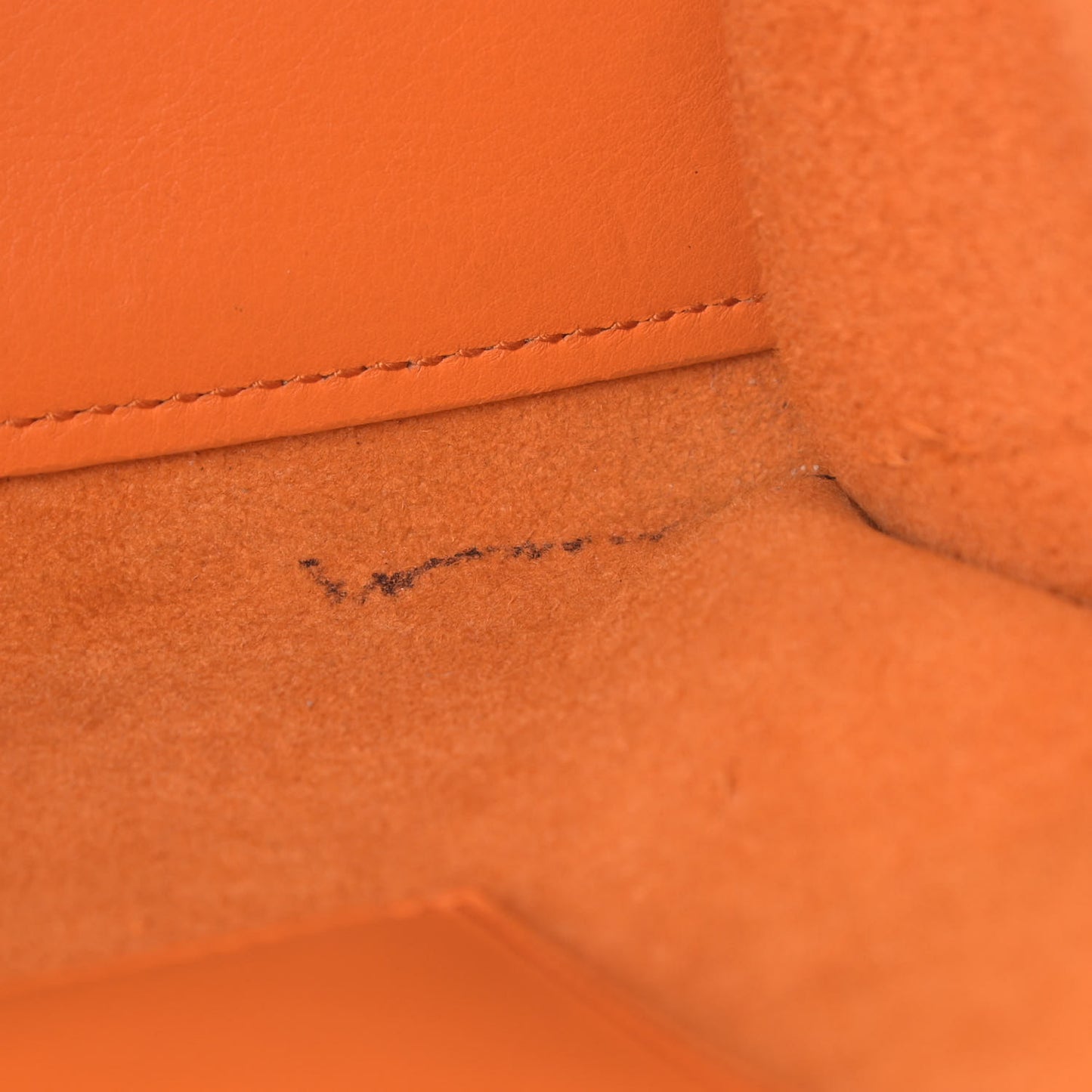 Calfskin Small Classic Y Cabas Mandarine