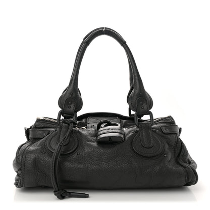 Chloe Calfskin Medium Paddington Satchel So Black 1 of 11