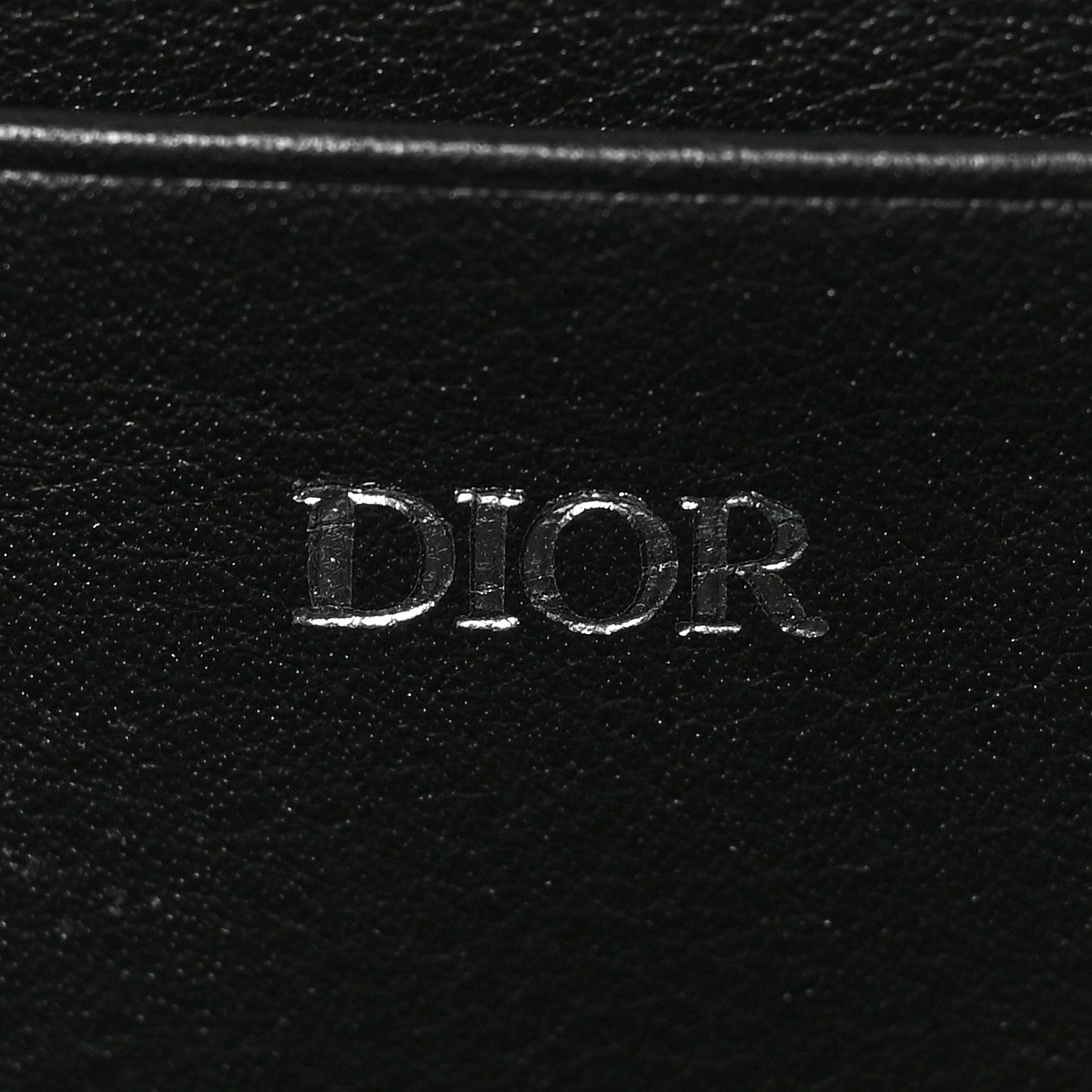 Christian Dior Oblique Pouch Navy Blue 5 of 7