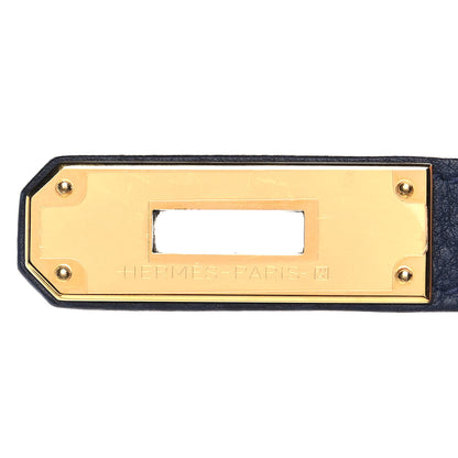 Hermes Togo Kelly Retourne 28 Bleu Nuit 33 of 39