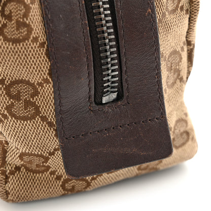 Gucci Monogram Web Small Cosmetic Case Dark Brown 10 of 11