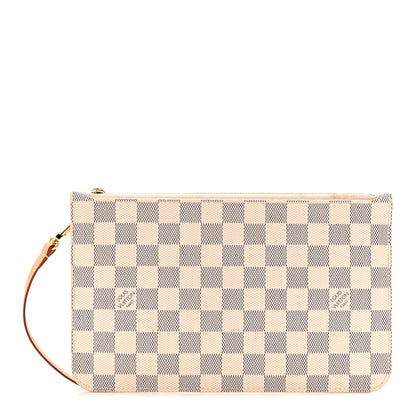 Louis Vuitton Damier Azur Neverfull MM GM Pochette 1 of 7