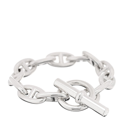 Hermes Sterling Silver GM Chaine d'Ancre Bracelet 1 of 4
