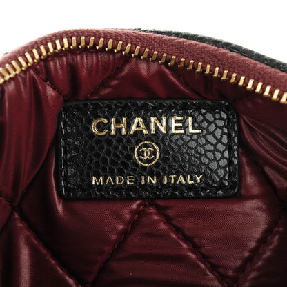 Chanel Caviar Quilted Coin Purse Case Black 6 of 7