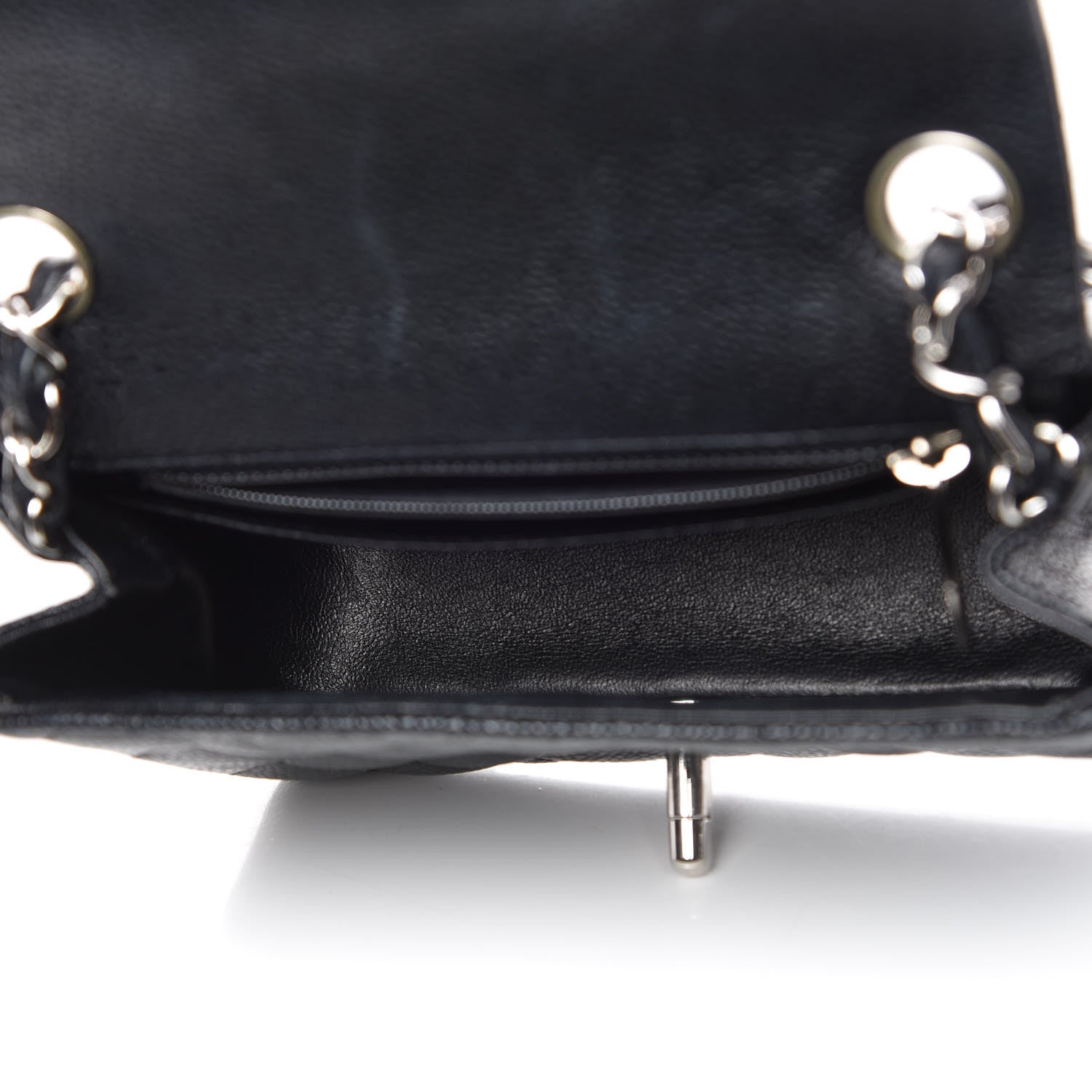 Chanel Caviar Quilted Mini Square Flap Black 5 of 10