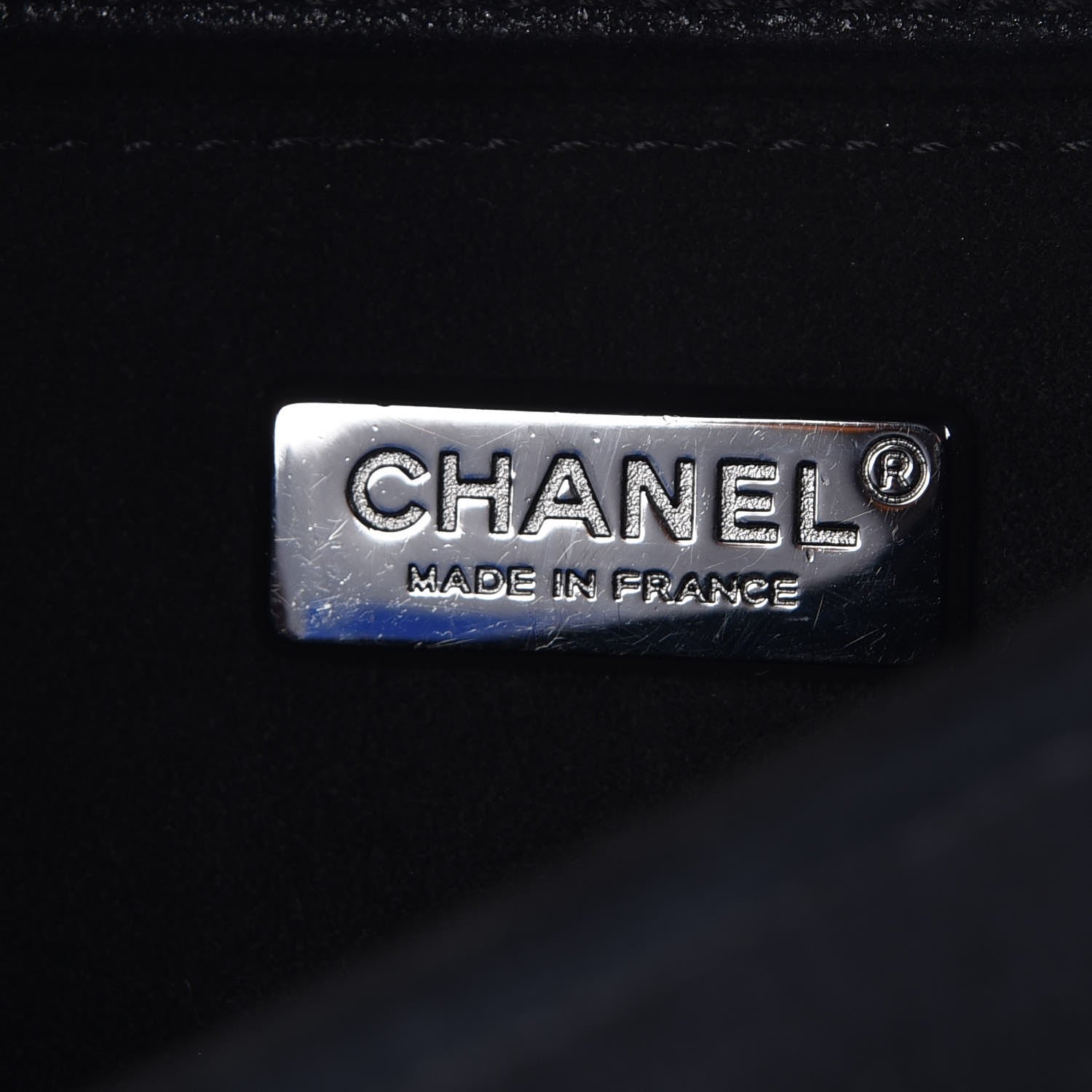 Chanel Patent Iridescent Calfskin Sequin Medium Boy Flap Bag Black 6 of 8