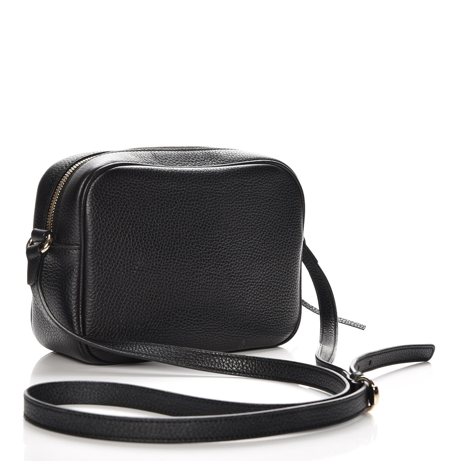 Gucci Pebbled Calfskin Small Soho Disco Bag Black 3 of 8