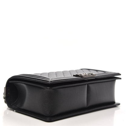 Chanel Caviar Quilted New Medium Boy Flap Black 4 of 11