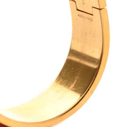 Hermes Enamel Wide Clic Clac H Bracelet PM Orange 7 of 7