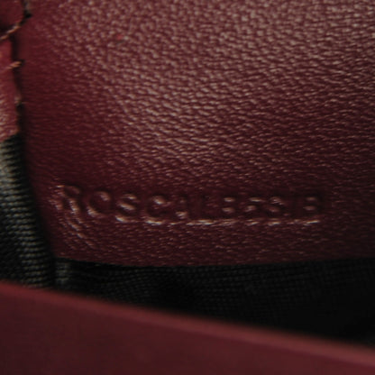 Burberry House Check Derby Peyton Crossbody Clutch Bag Mahogany Red 4 of 22