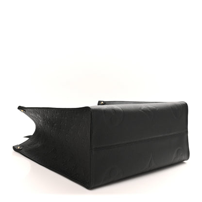 Louis Vuitton Empreinte Monogram Giant Onthego GM Black 3 of 9