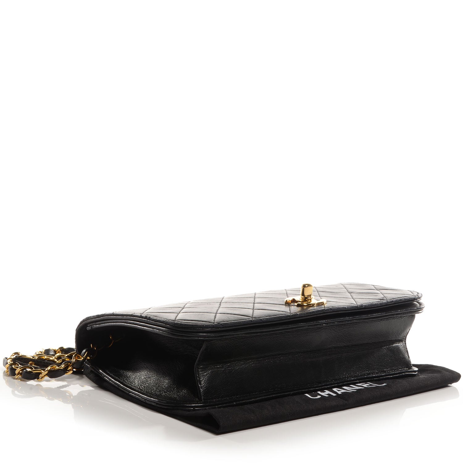 Chanel Lambskin Quilted Small Flap Bag Black 4 of 6