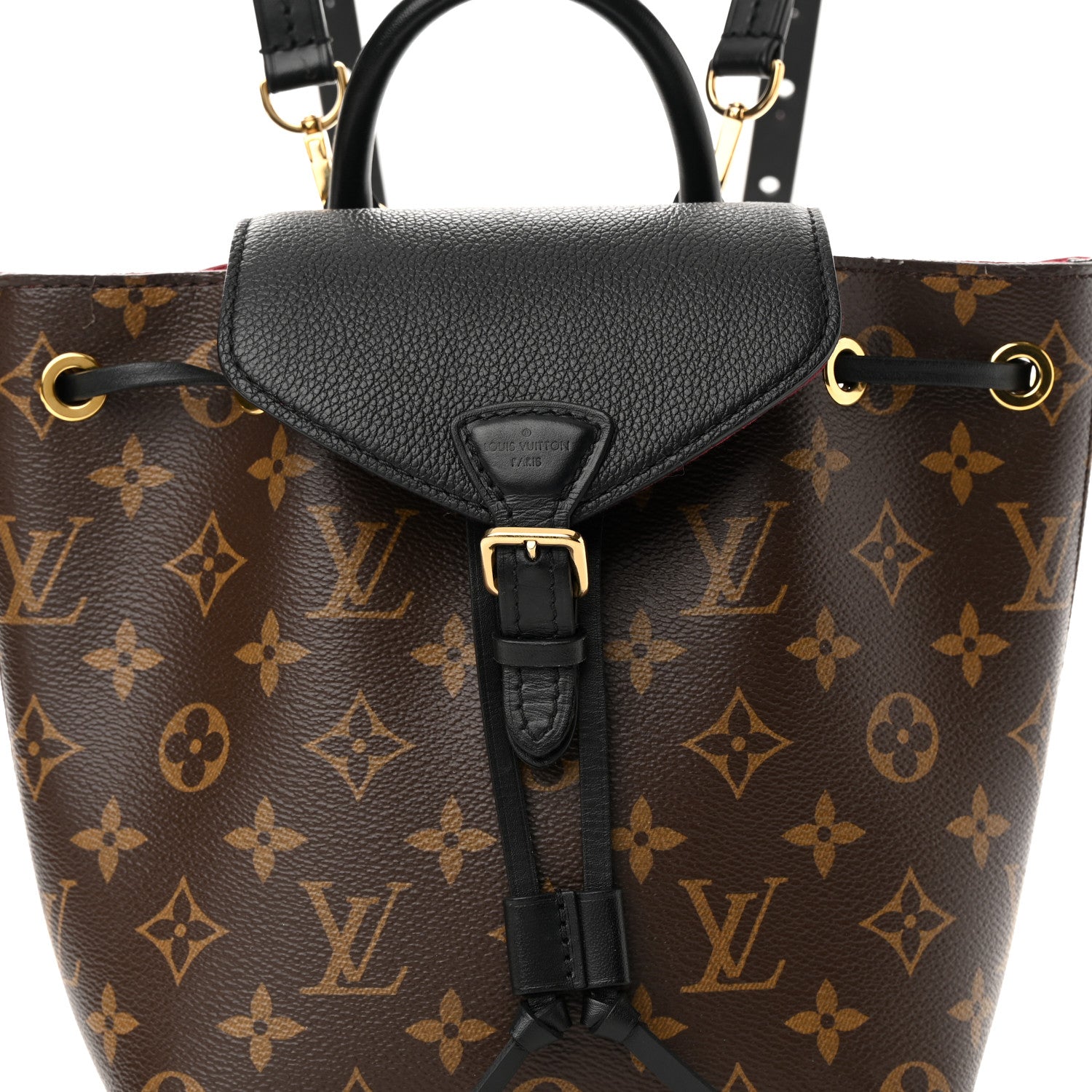 Louis Vuitton Monogram BB Montsouris NM Backpack Black 7 of 12