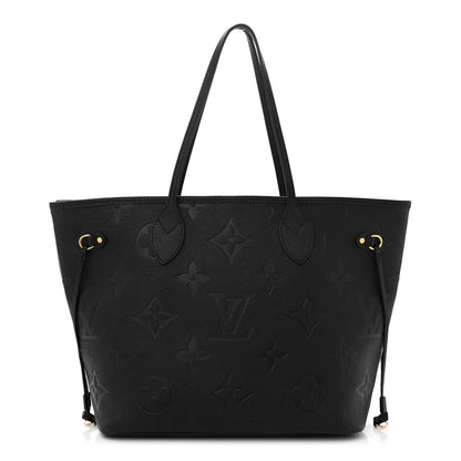 Louis Vuitton Empreinte Monogram Giant Neverfull MM Black 1 of 10