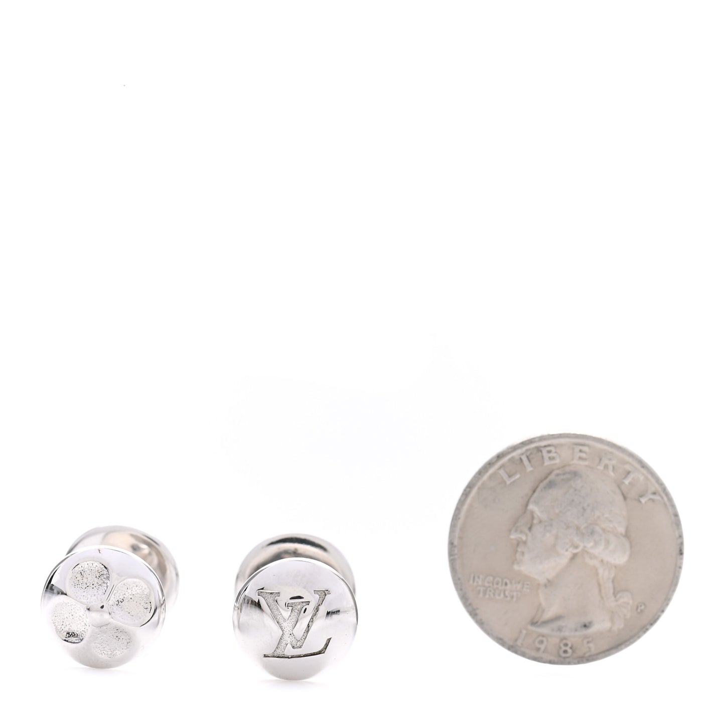 Sterling Silver Monogram Cufflinks