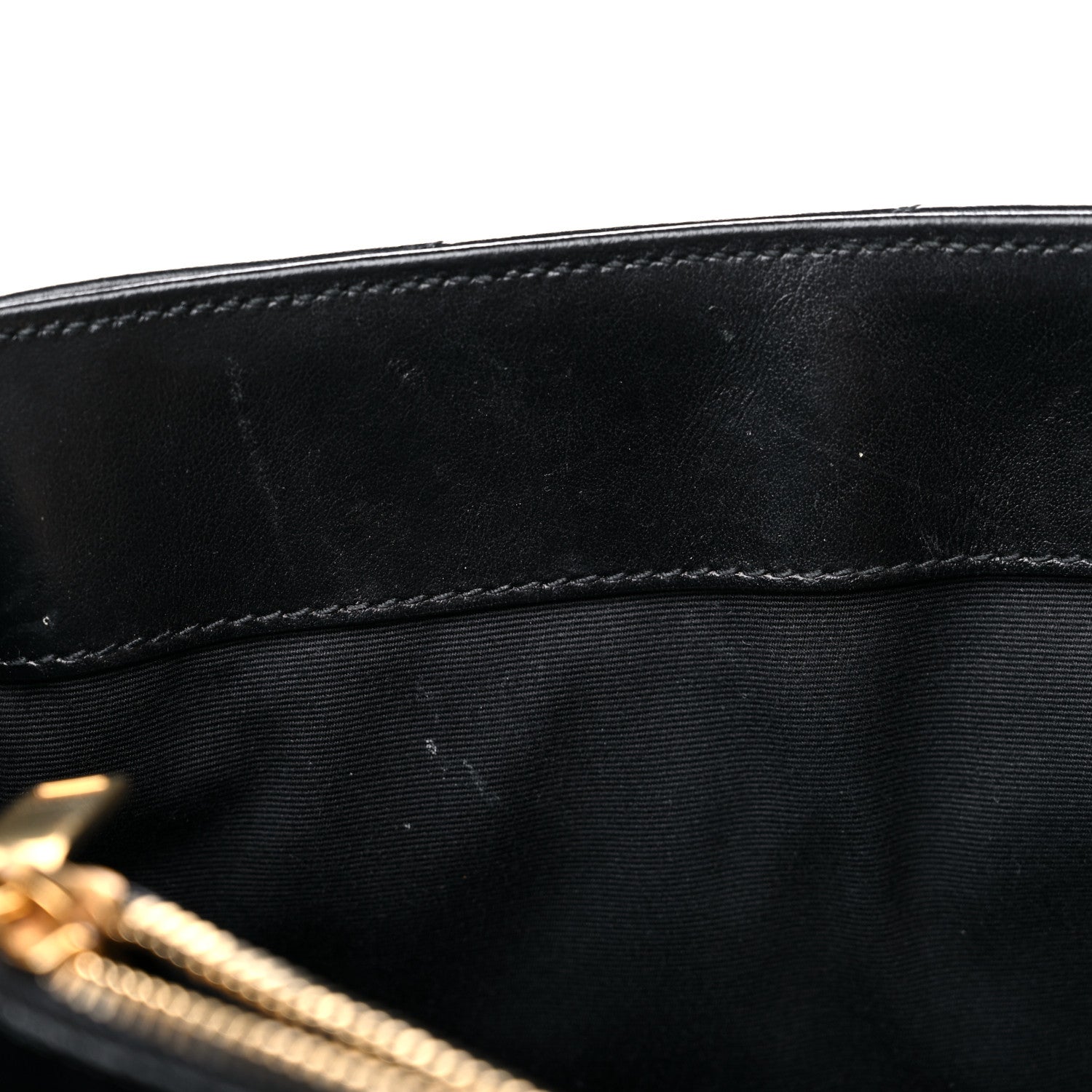 Saint Laurent Calfskin Y Quilted Monogram Medium Loulou Chain Satchel Black 17 of 21